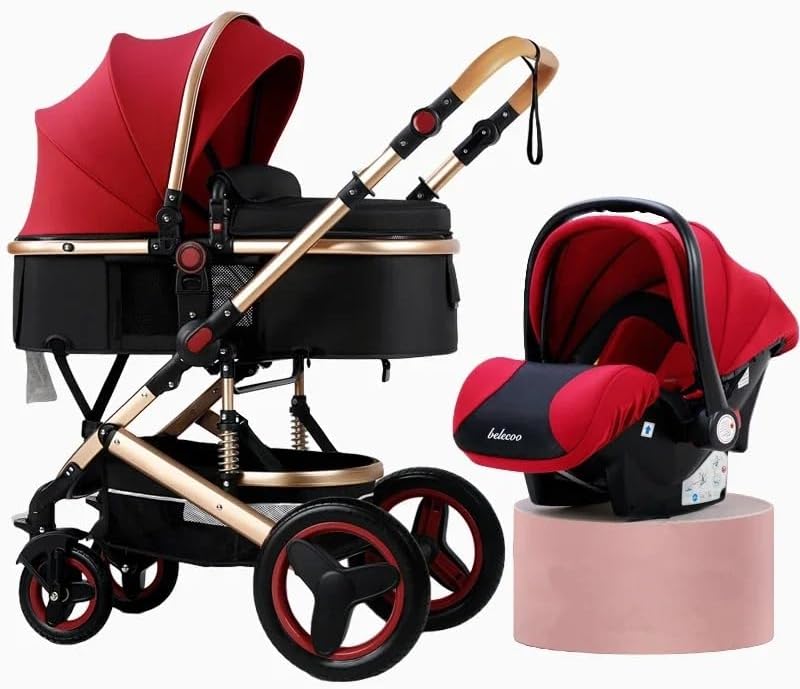 Belecoo Q3 Baby Stroller 3 In 1