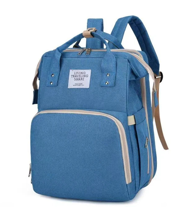 Multi-Functional Baby Diaper Bag and Bed
