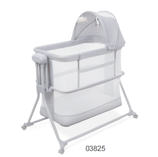 Mastela Aero Zenith Bedside Rocking Bassinet with Adjustable Height & Breathable Mesh