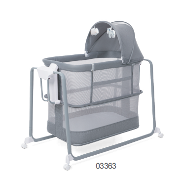 Mastela Aero Zenith Bedside Rocking Bassinet with Adjustable Height & Breathable Mesh