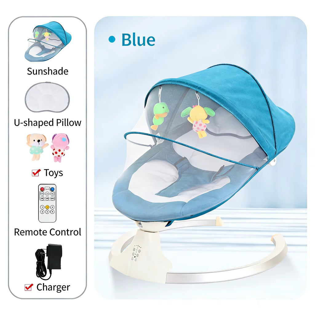 Modern electric baby rocking chair and bouncer