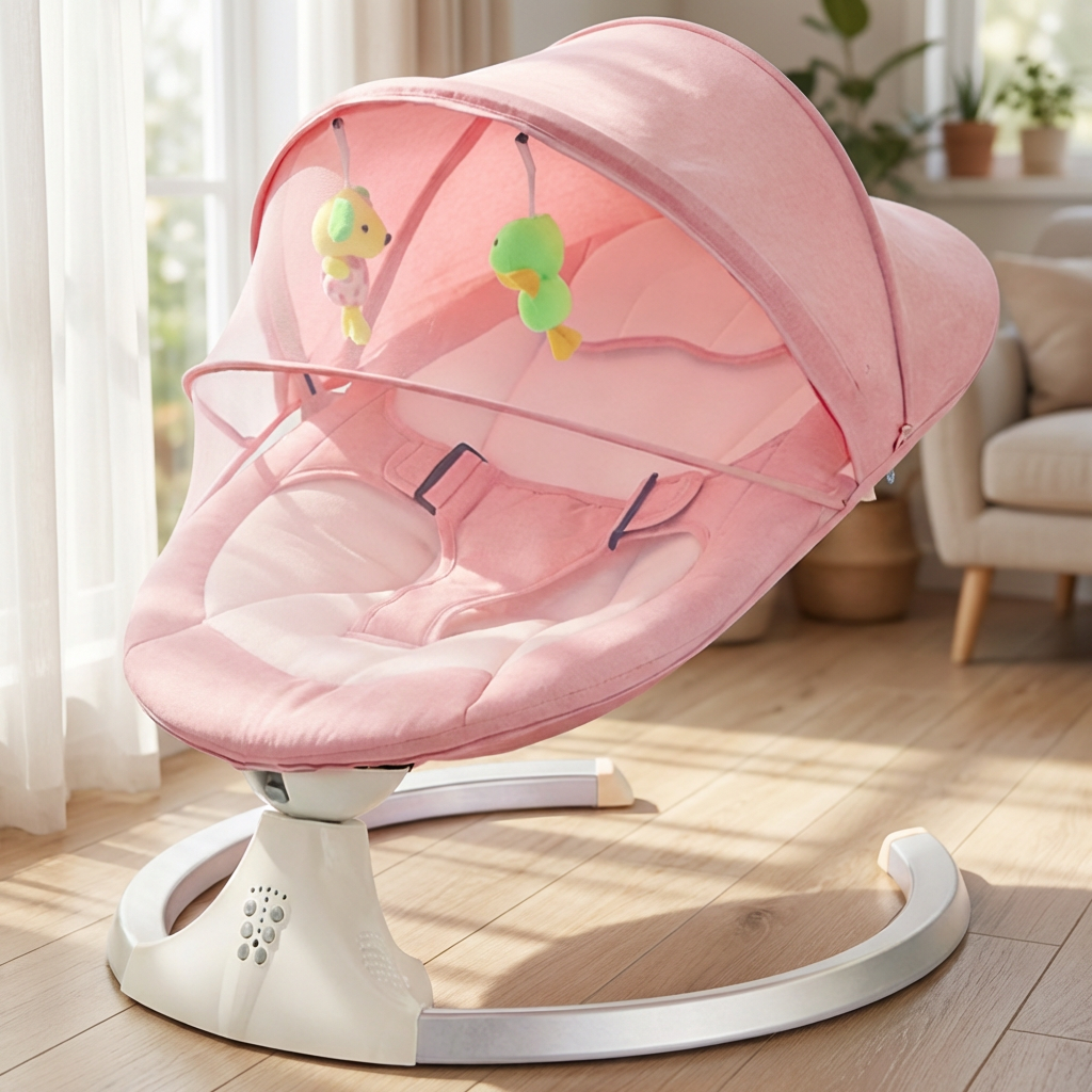 Modern electric baby rocking chair and bouncer