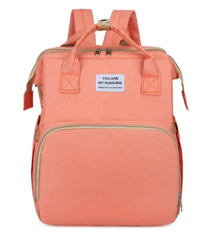 Multi-Functional Baby Diaper Bag and Bed