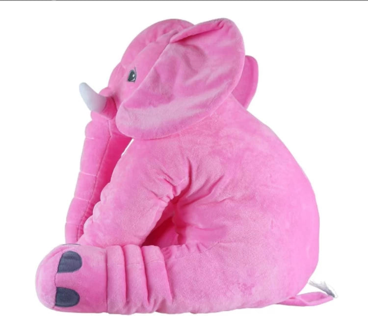 Elephant Cuddle Baby Pillow – Soft, Cuddly, and Comfortable