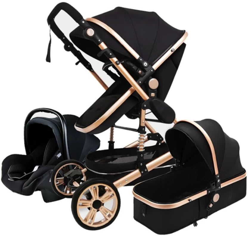Belecoo Q3 Baby Stroller 3 In 1